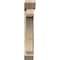 Ekena Millwork Legacy Slat Rough Sawn Bracket w/ Offset Brace, Douglas Fir, 8"W x 36"D x 48"H BKT0806X36X48LEC06RDF - alternate 3